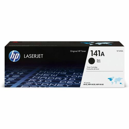 HP 141A Black LaserJet Toner Cartridge (~950 pages) W1410A