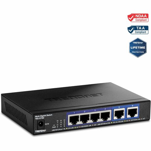 TRENDnet 6-Port 10G Switch TEG-S762