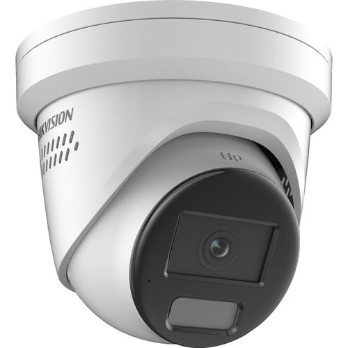 Hikvision 4 MP ColorVu Audio Alarm &amp; Strobe Light Fixed Turret Network Camera DS-2CD2347G2-LSU/SL 2.8MM