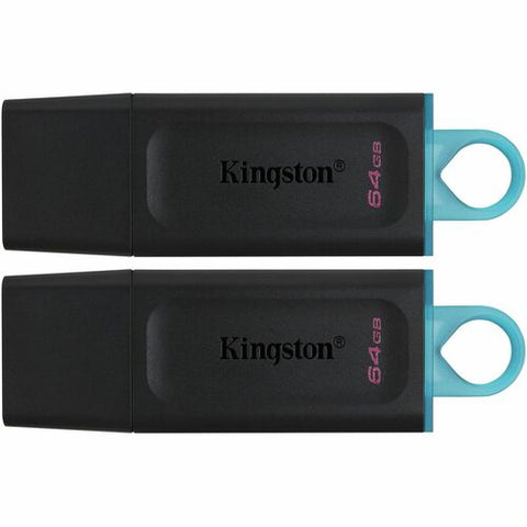 Kingston DataTraveler Exodia 64GB USB 3.2 (Gen 1) Flash Drive DTX/64GB-2PCR