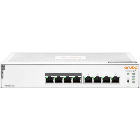 HPE Instant On 1830 8G 4p Class4 PoE 65W Switch JL811A#ABA