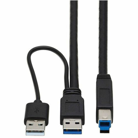 Tripp Lite by Eaton USB Active Repeater Cable - USB-A to USB-B (M/M), USB 3.2 Gen 1, 25 ft. (7.6 m) U328-025-1