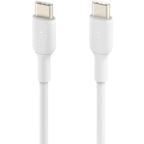 Belkin USB-C to USB-C Cable (1m / 3.3ft, White) CAB003BT1MWH