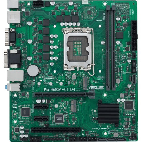 Asus PRO H610M-CT D4-CSM Desktop Motherboard PRO H610M-CT D4-CSM