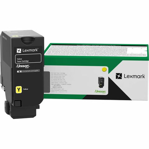 Lexmark CS/CX730, 735 Yellow Return Programme 5K Toner Cartridge 71C10Y0