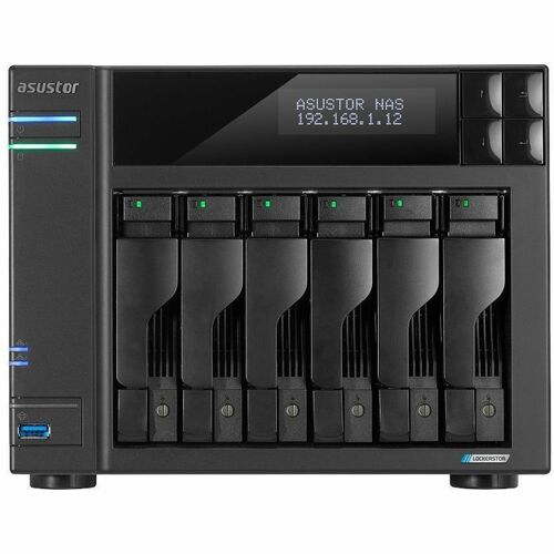 ASUSTOR Lockerstor 6 Gen2 AS6706T SAN/NAS Storage System AS6706T