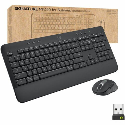 Logitech Signature MK650 Combo for Business Wireless Mouse and Keyboard Combo 920-010909