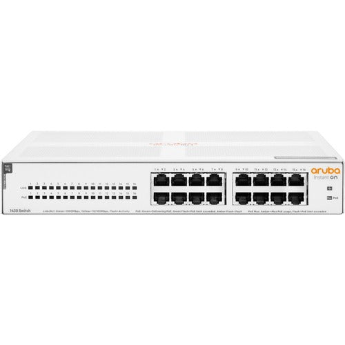 HPE Instant On 1430 16G Class4 PoE 124W Switch R8R48A#ABA