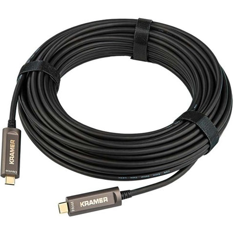 Kramer USB 3.1 GEN-2 Optical USB-C Cable - Plenum Rate CP-AOCU31/CC-15