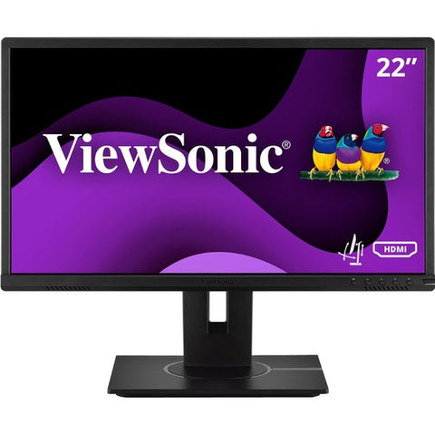 ViewSonic VG2240 - 22" 1080p Ergonomic 40-Degree Tilt Monitor with HDMI, DP, and VGA VG2240