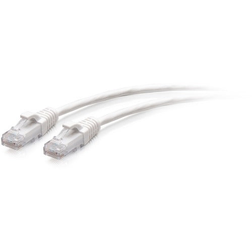 C2G 10ft Cat6a Snagless Unshielded (UTP) Slim Ethernet Patch Cable - White C2G30185