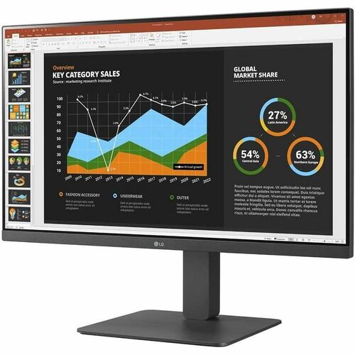 LG 27BR650B-C Widescreen LCD Monitor 27BR650B-C