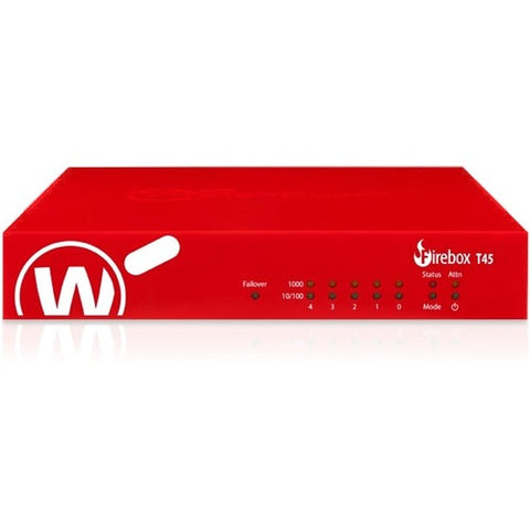 WatchGuard Firebox T45-PoE Network Security/Firewall Appliance WGT47641-US