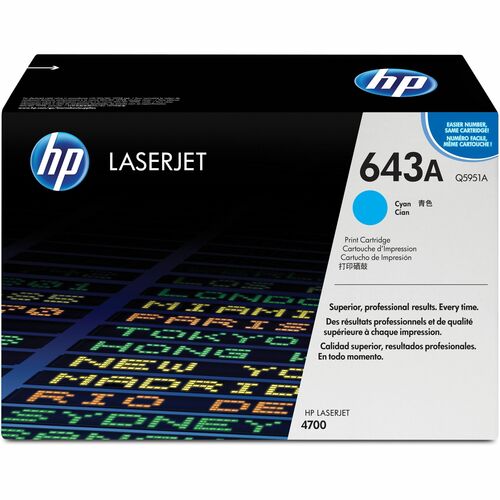 HP 643A (Q5951A) Toner Cartridge Q5951A