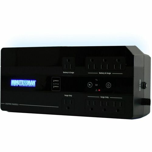 Minuteman Enspire-G EN600GU 600VA Wall/Desktop/Floor Mountable UPS EN600GU