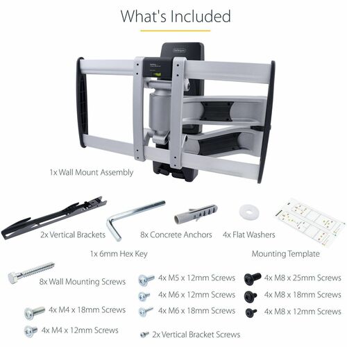 StarTech.com Wall Mount TV-WALL-MOUNT-65FS