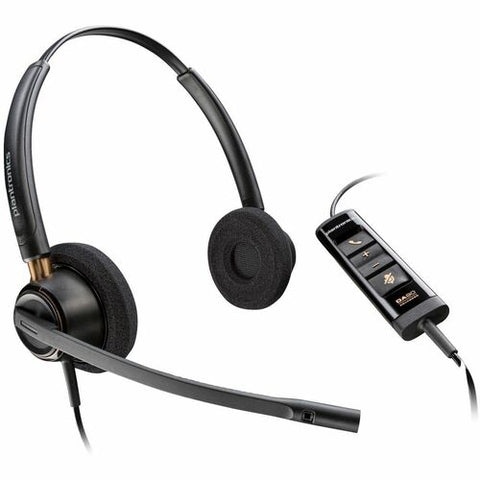 Poly EncorePro 525 Microsoft Teams Certified Stereo with USB-A Headset 783R2AA