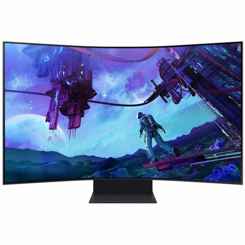 Samsung 55" Odyssey Ark 2nd Gen. 4K UHD 165Hz 1ms(GtG) Quantum Mini-LED Curved Gaming Screen LS55CG970NNXGO