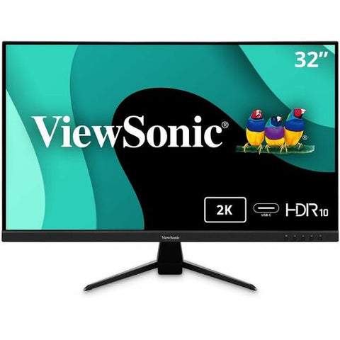 ViewSonic 32" 1440p IPS Monitor with 65W USB C, HDMI, DP, and HDR10 VX3267U-2K