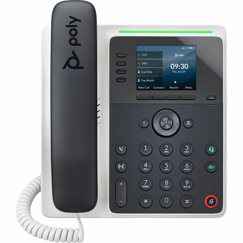 Poly Edge E220 IP Phone and PoE-enabled 82M87AA