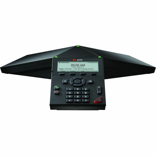 Poly Trio 8300 IP Conference Phone and PoE-enabled 849A0AA#AC3