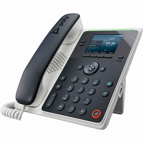 Poly Edge E100 IP Phone and PoE-Enabled with Power Supply 89B49AA#ABA