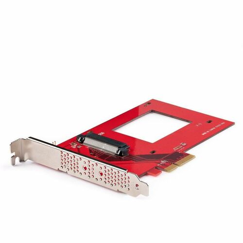 StarTech.com U.3 (SFF-TA-1001) to PCIe 4.0 x4 Host Adapter for 2.5" U.3 NVMe SSDs PEX4SFF8639U3