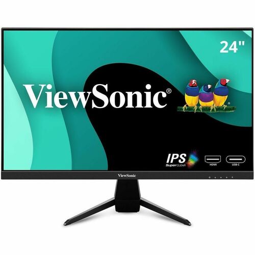 ViewSonic 24" 1080p IPS Monitor with 65W USB C and HDMI VX2467U