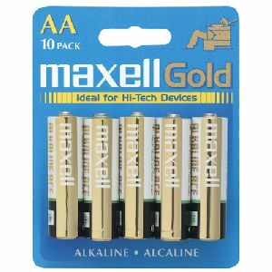 Maxell LR6 10BP AA-Size Battery Pack 723410