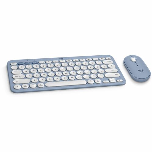 Logitech Pebble 2 Combo for Mac Wireless Keyboard and Mouse 920-012202