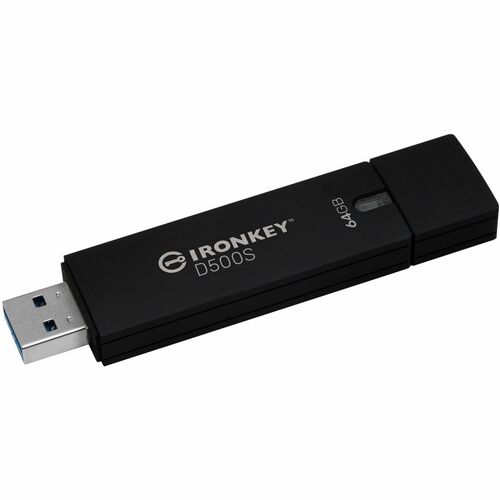 IronKey D500S 64GB USB 3.2 (Gen 1) Type A Flash Drive IKD500S/64GB