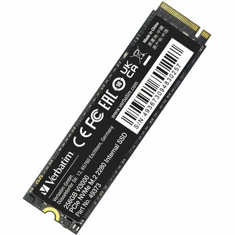 Verbatim 256GB Vi3000 PCIe NVMe M.2 2280 Internal SSD 49373