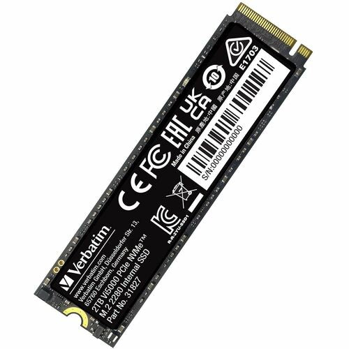 Verbatim 2TB Vi5000 PCIe NVMe M.2 2280 Internal SSD 31827