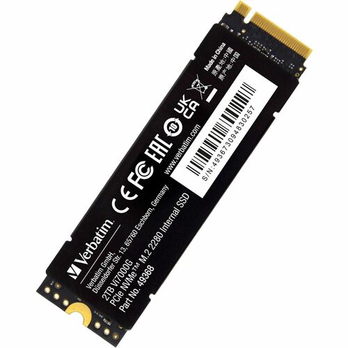 Verbatim 2TB Vi7000 PCIe NVMe M.2 2280 Internal SSD 49368