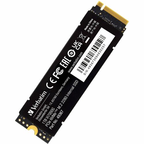 Verbatim 1TB Vi7000 PCIe NVMe M.2 2280 Internal SSD 49367