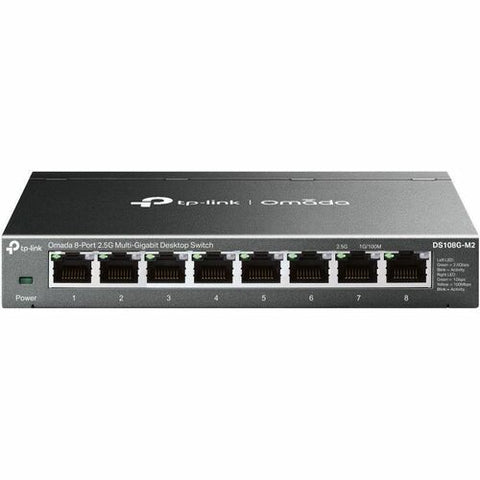 TP-Link Omada 8-Port 2.5G Multi-Gigabit Desktop Switch DS108G-M2