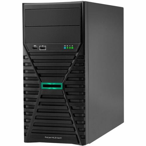 HPE ProLiant ML30 Gen11 E-2434 3.4GHz 4-core 1P 16GB-U 4LFF-HP 500W PS Server P65095-001