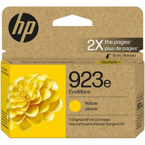 HP 923e EvoMore Yellow Original Ink Cartridge 4K0T6LN