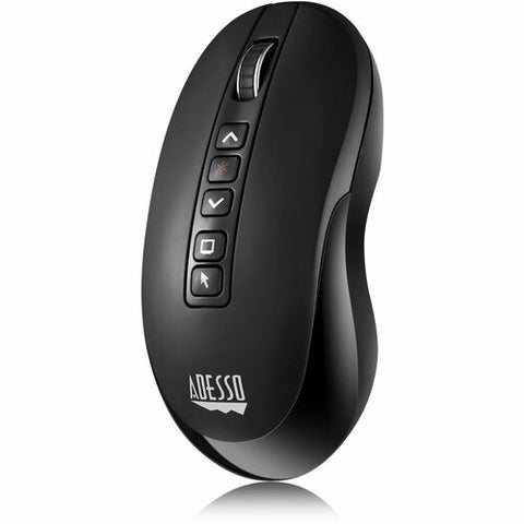 Adesso Air Mouse Wireless Desktop Presenter Mouse With Laser Pointer IMOUSE P40