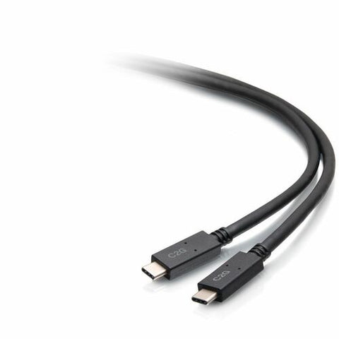 C2G 6ft (1.8m) USB-C&amp;reg; Male to USB-C Male Cable (20V 5A) - USB 3.2 Gen 1 (5Gbps) C2G28882