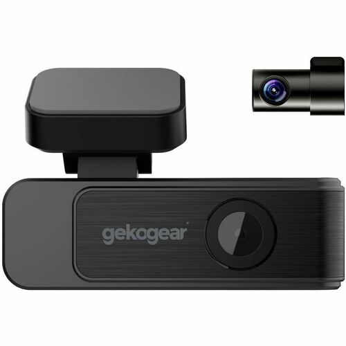 GekoGear Orbit 410 Dual Channel 4K Front and 1080P Rear Dash Cam ORBIT D410