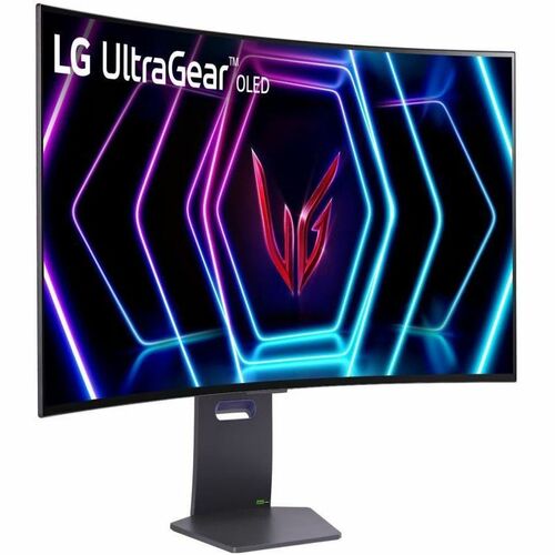 LG 39" UltraGear&amp;trade; OLED WQHD 240Hz 0.03ms G-Sync Compatible 800R Curved Gaming Monitor 39GS95QE-B