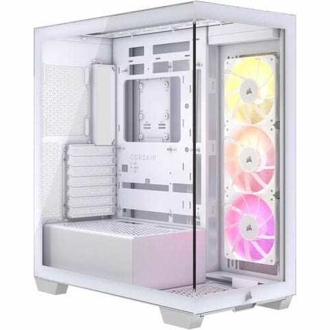 Corsair 3500X ARGB Mid-Tower PC Case - White CC-9011279-WW