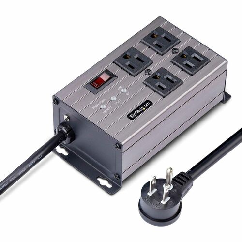 StarTech.com 4-Outlets Power Strip 4N515S8-POWER-STRIP