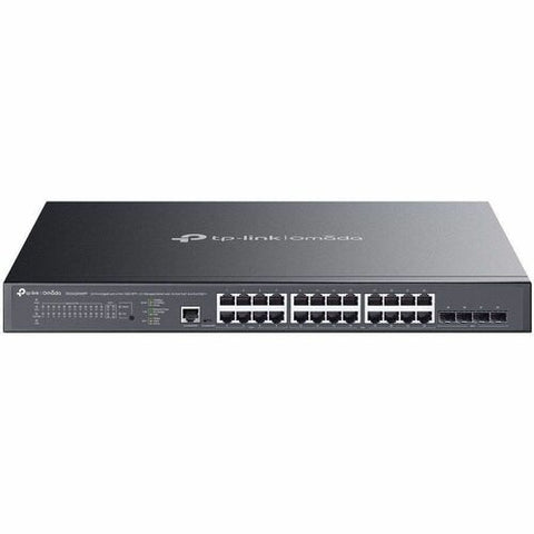 TP-Link 24-Port Gigabit and 4-Port 10GE SFP+ L2+ Managed Switch with 16-Port PoE+ &amp; 8-Port PoE++ SG3428XMPP