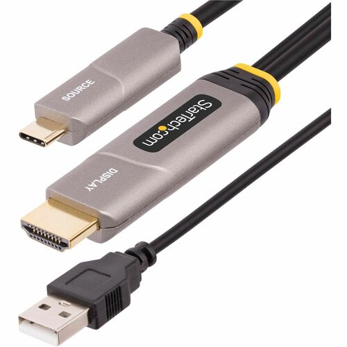 StarTech.com Fiber Optic Audio/Video Cable 145B-USBC-HDMI4K-AOC