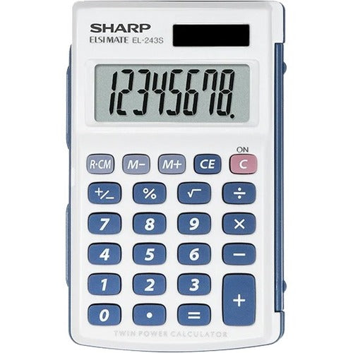 Sharp Elsi Mate EL243S Simple Calculator EL243S