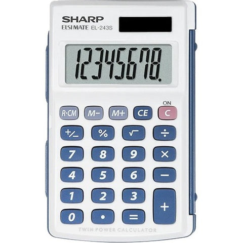 Sharp Elsi Mate EL243S Simple Calculator EL243S