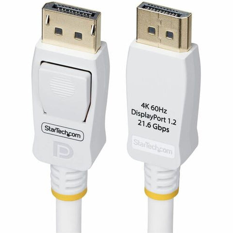 StarTech.com 6ft DisplayPort Cable - White DP12-CABLE-6FTW