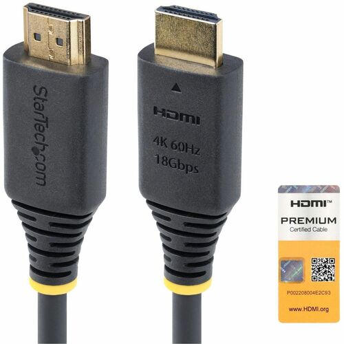 StarTech.com HDMI Audio/Video Cable HDMI2-CABLE-4K60-3F